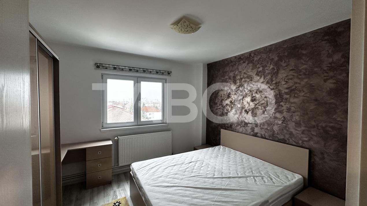 Apartament mobilat utilat 2 camere debara si balcon Mihai Viteazul