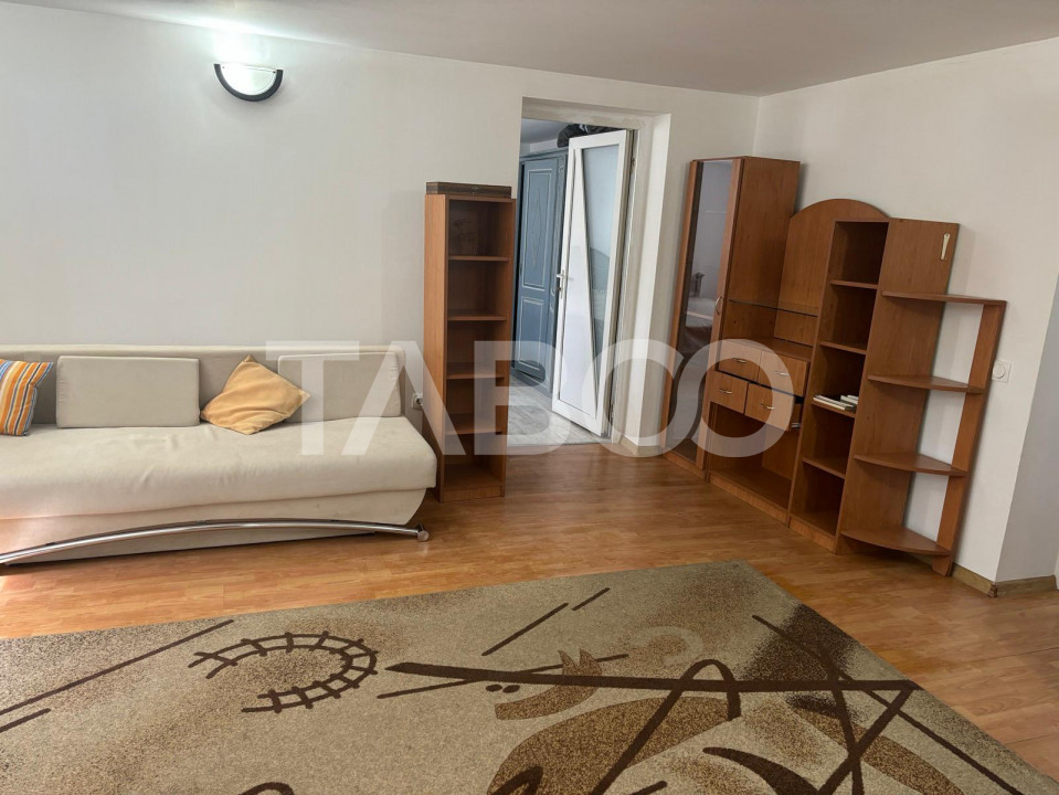 Apartament mobilat utilat 2 camere pet friendly zona centrala Sibiu 