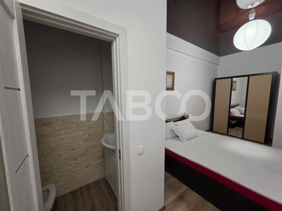 Apartament mobilat utilat 3 camere 2 bai loc de parcare Doamna Stanca