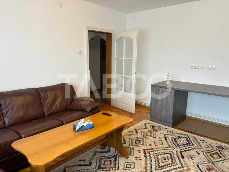 Apartament mobilat utilat 3 camere 2 bai Terezian Sibiu