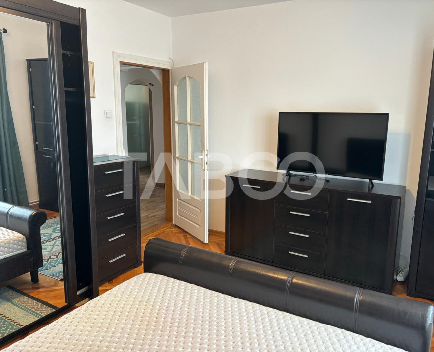 Apartament mobilat utilat 3 camere 2 bai Terezian Sibiu