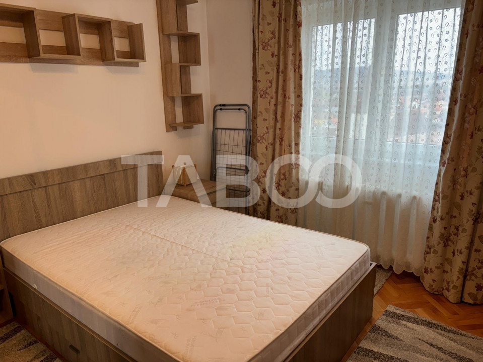 Apartament mobilat utilat 3 camere 2 bai Terezian Sibiu