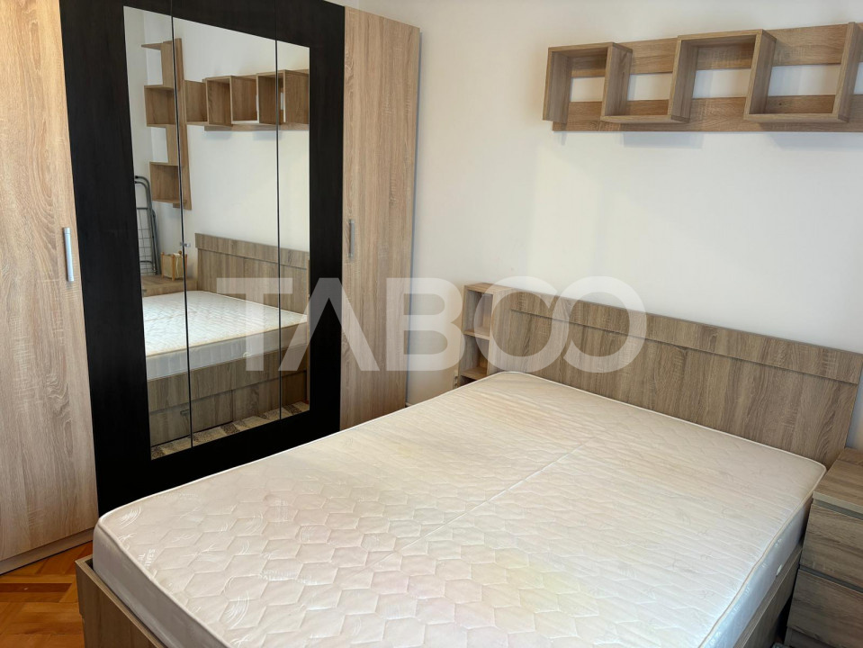 Apartament mobilat utilat 3 camere 2 bai Terezian Sibiu