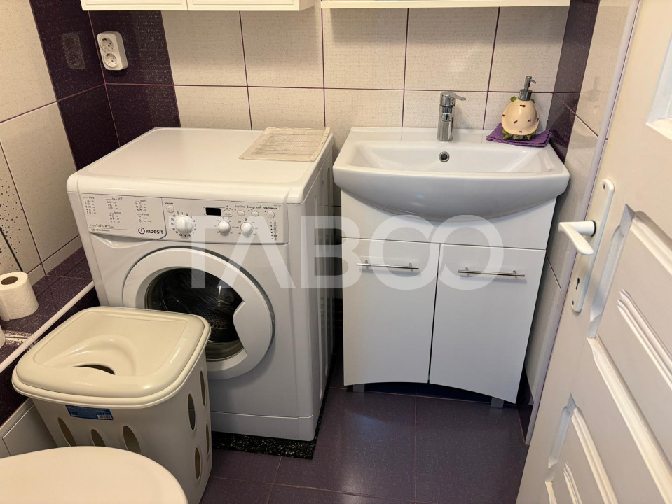 Apartament mobilat utilat 3 camere 2 bai Terezian Sibiu