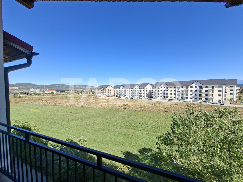 Apartament mobilat utilat 63 mpu 3 camere 2 balcoane Selimbar Sibiu