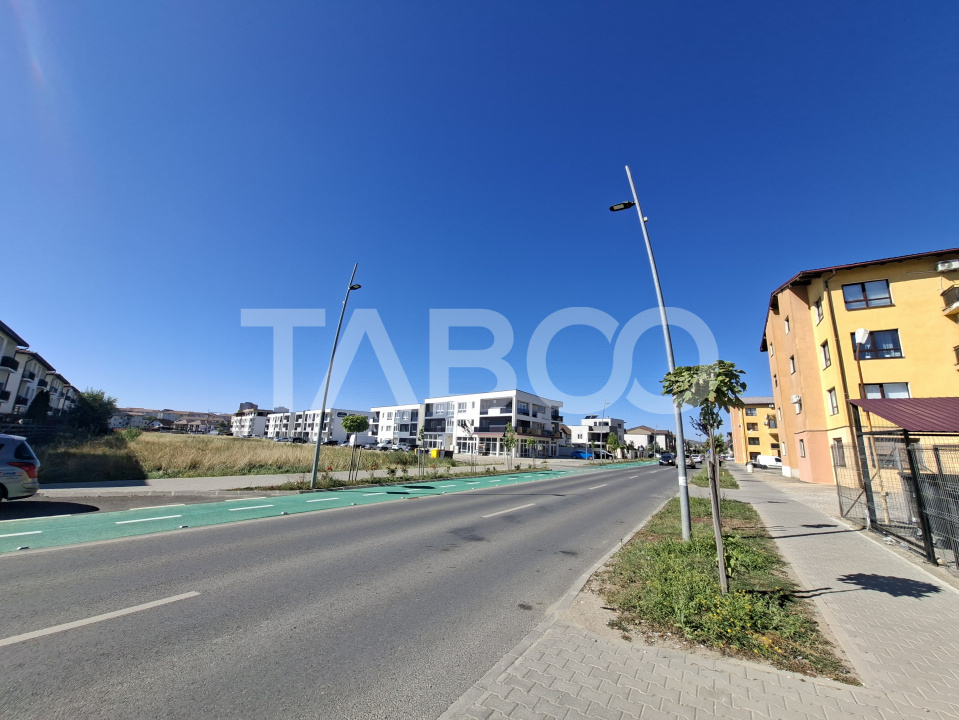 Apartament mobilat utilat 63 mpu 3 camere 2 balcoane Selimbar Sibiu