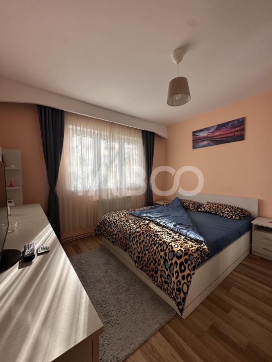 Apartament mobilat utilat de inchiriat 2 camere si balcon Vasile Aaron