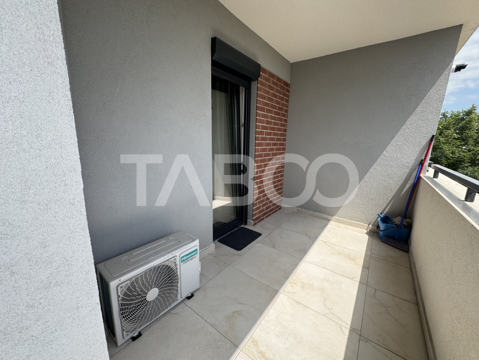 Apartament modern 2 camere 50 mpu etaj 2 bloc cu lift Turnisor Sibiu