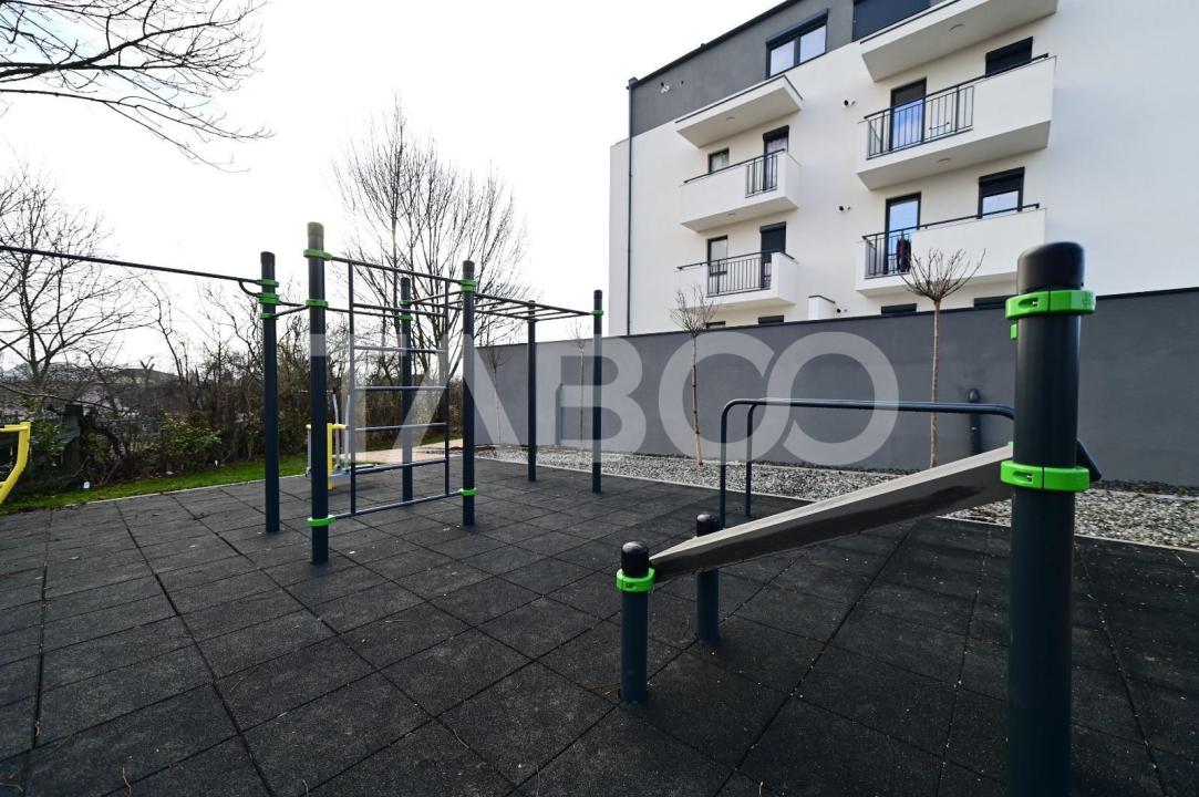 Apartament modern 2 camere 50 mpu etaj 2 bloc cu lift Turnisor Sibiu