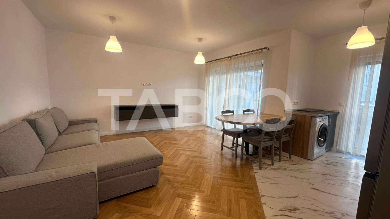 Apartament modern 2 camere balcon si parcare zona Doamna Stanca Sibiu