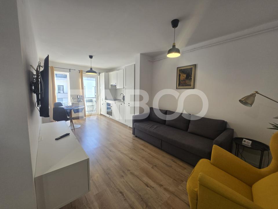 Apartament modern 2 camere de inchiriat 40mp balcon zona Lazaret Sibiu