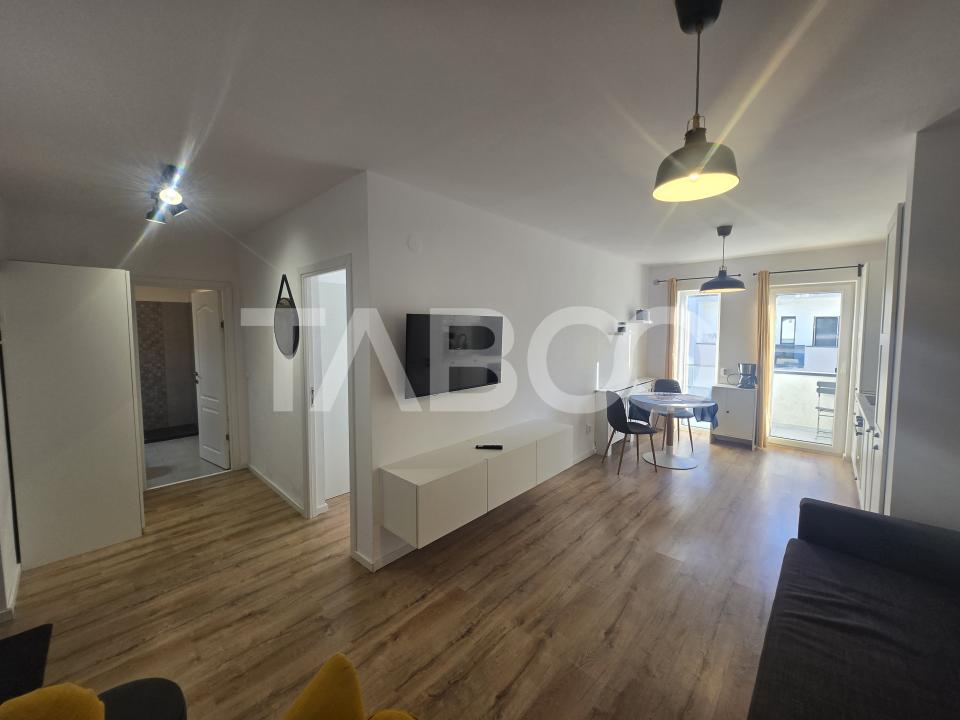 Apartament modern 2 camere de inchiriat 40mp balcon zona Lazaret Sibiu