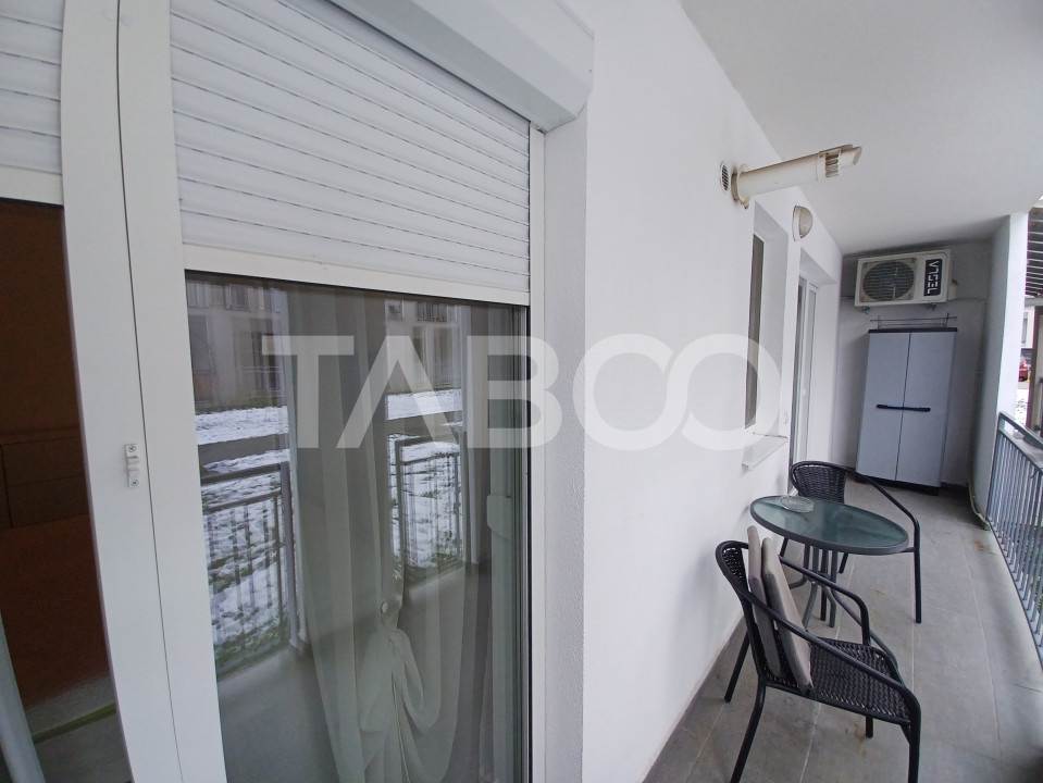 Apartament modern 2 camere parcare privata balcon City Residence Sibiu