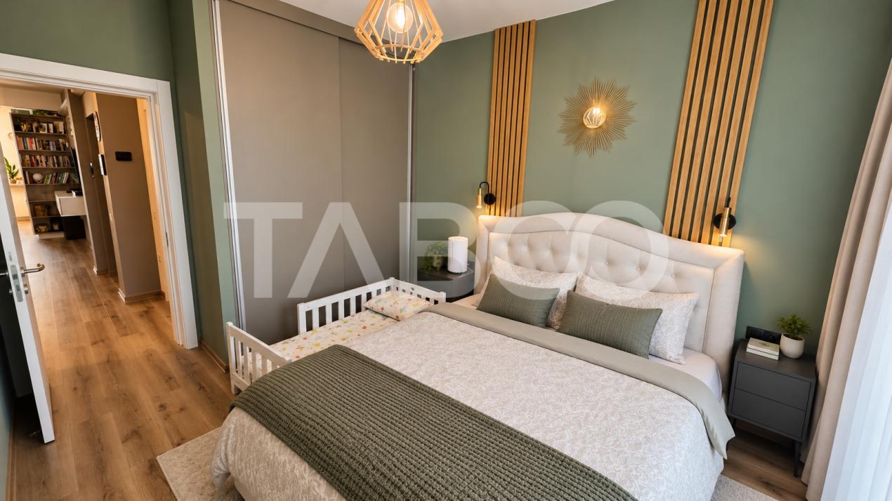 Apartament modern 3 camere 2 balcoane 2 locuri de parcare 66m Selimbar