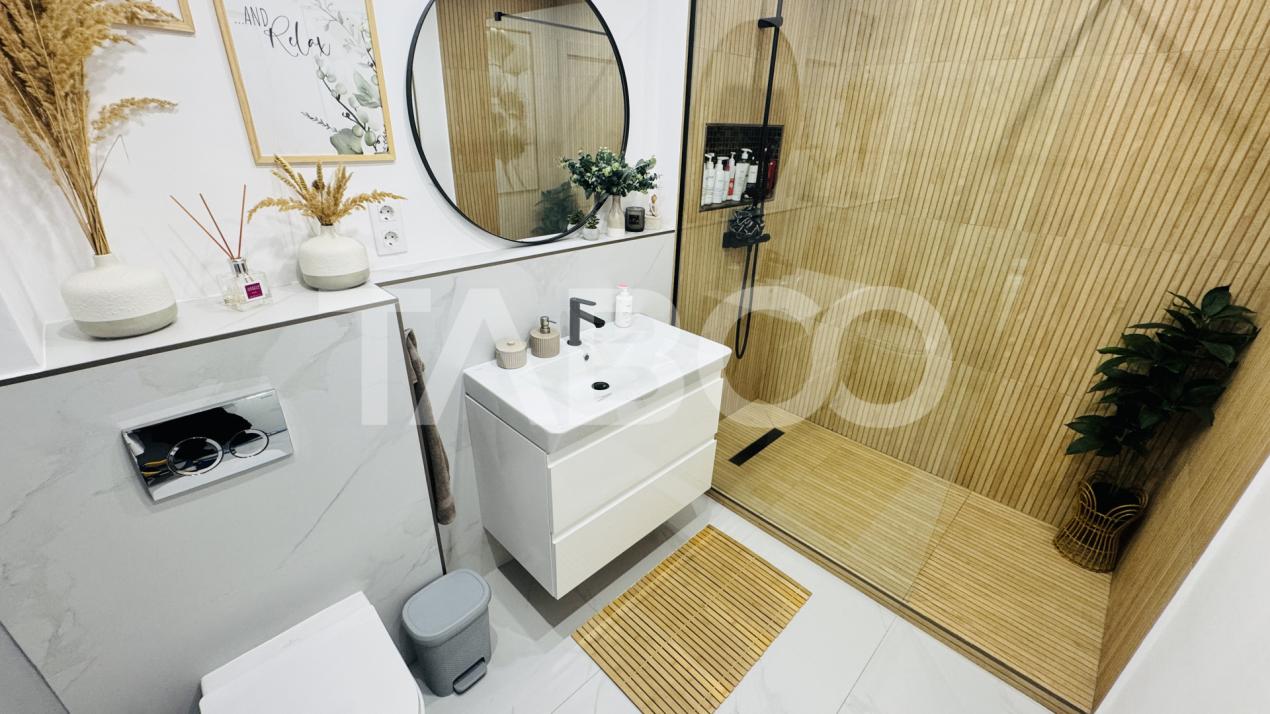 Apartament modern 3 camere 2 balcoane 2 locuri de parcare 66m Selimbar