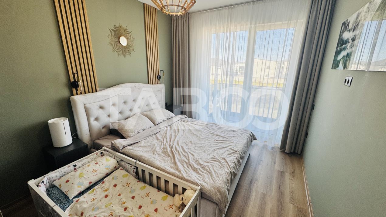 Apartament modern 3 camere 2 balcoane 2 locuri de parcare 66m Selimbar