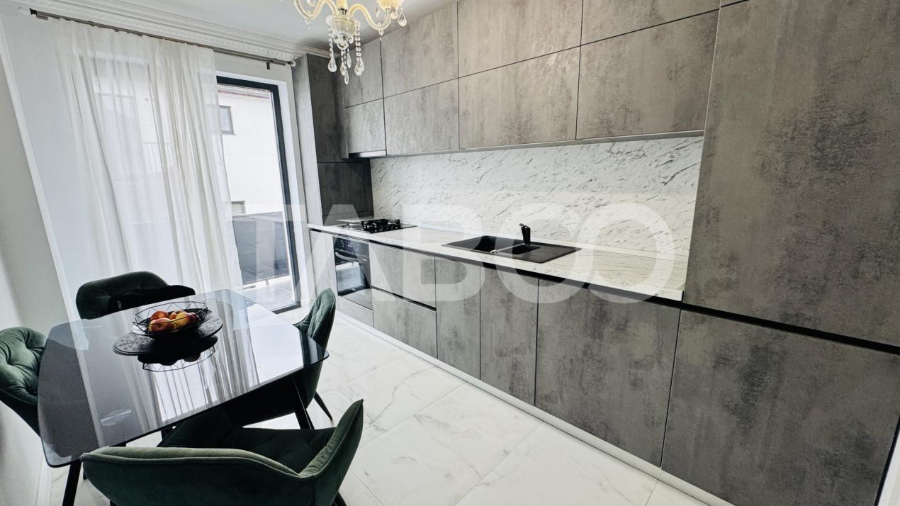 Apartament modern 3 camere 3 balcoane 2 bai 2 locuri parcare Selimbar