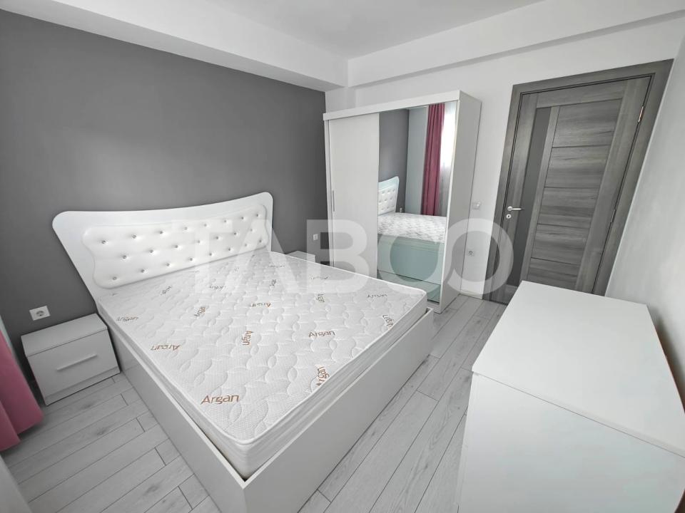 Apartament modern 3 camere - mobilat si utilat - balcon si parcare