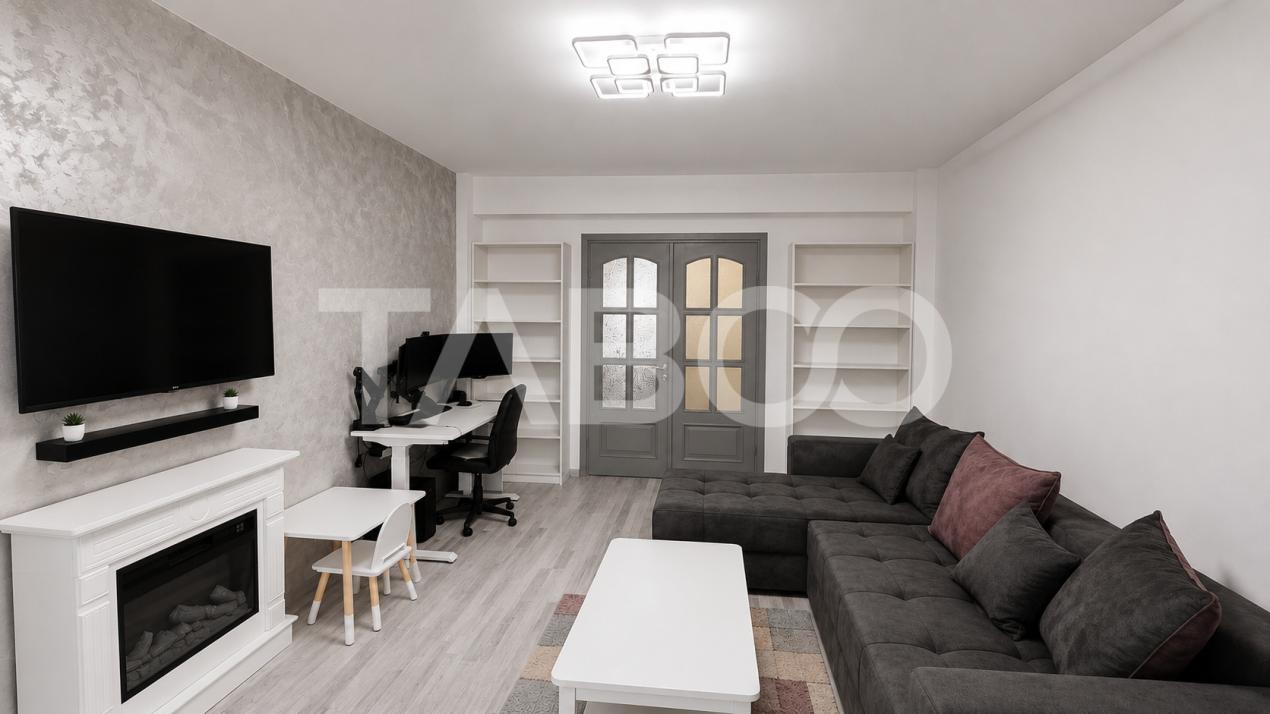 Apartament MODERN 3 camere MOBILAT UTILAT cu PIVNITA 80mpu Terezian 
