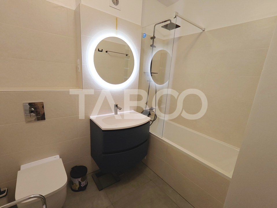 Apartament modern 3 camere - terasa - parcare subterana - bloc cu lift