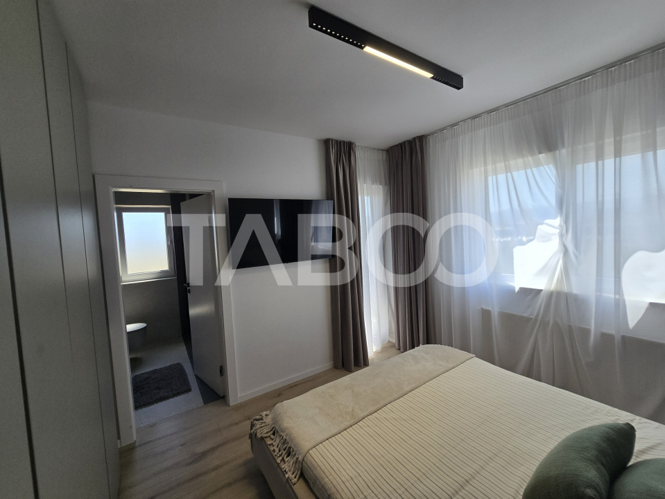 Apartament modern 4 camere 91 mpu bloc cu lift zona Doamna Stanca