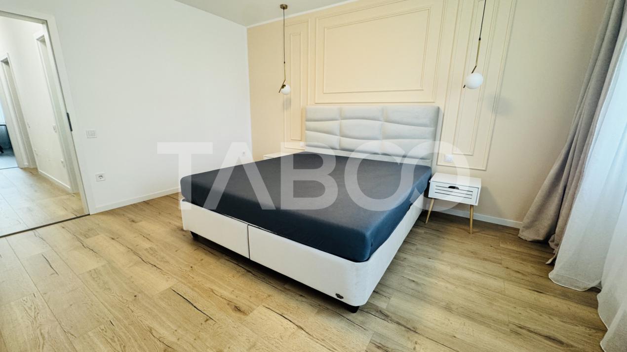 Apartament modern 63mpu 3 camere 2 bai 2 parcari de vanzare Sibiu