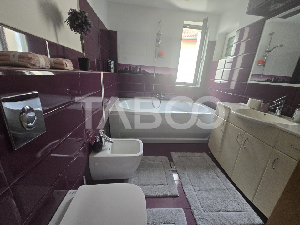 Apartament modern cu 4 camere de inchiriat 125 mp zona Tilisca Sibiu