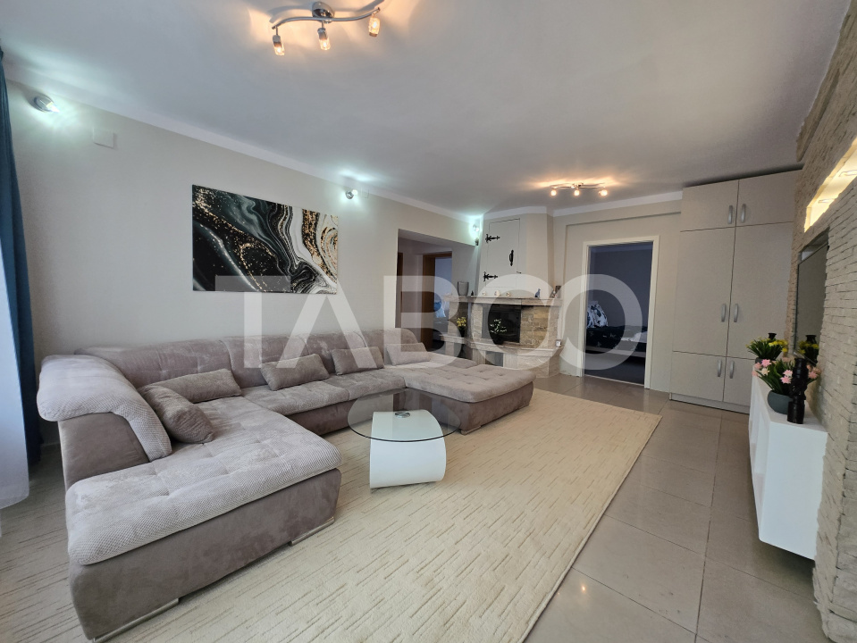 Apartament modern cu 4 camere de inchiriat 125 mp zona Tilisca Sibiu