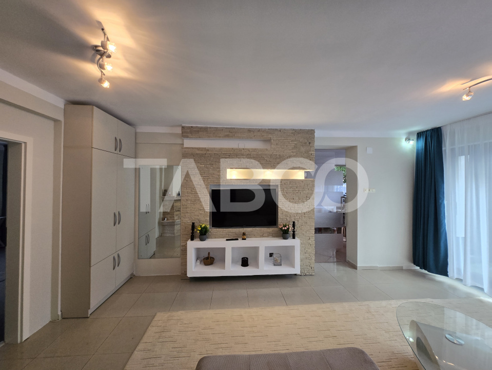 Apartament modern cu 4 camere de inchiriat 125 mp zona Tilisca Sibiu