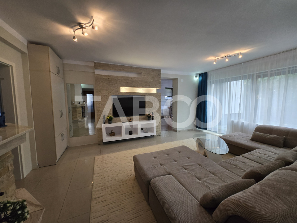 Apartament modern cu 4 camere de inchiriat 125 mp zona Tilisca Sibiu