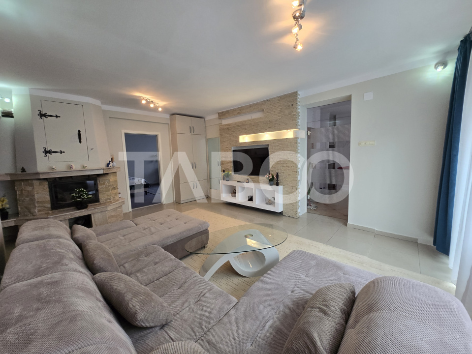 Apartament modern cu 4 camere de inchiriat 125 mp zona Tilisca Sibiu