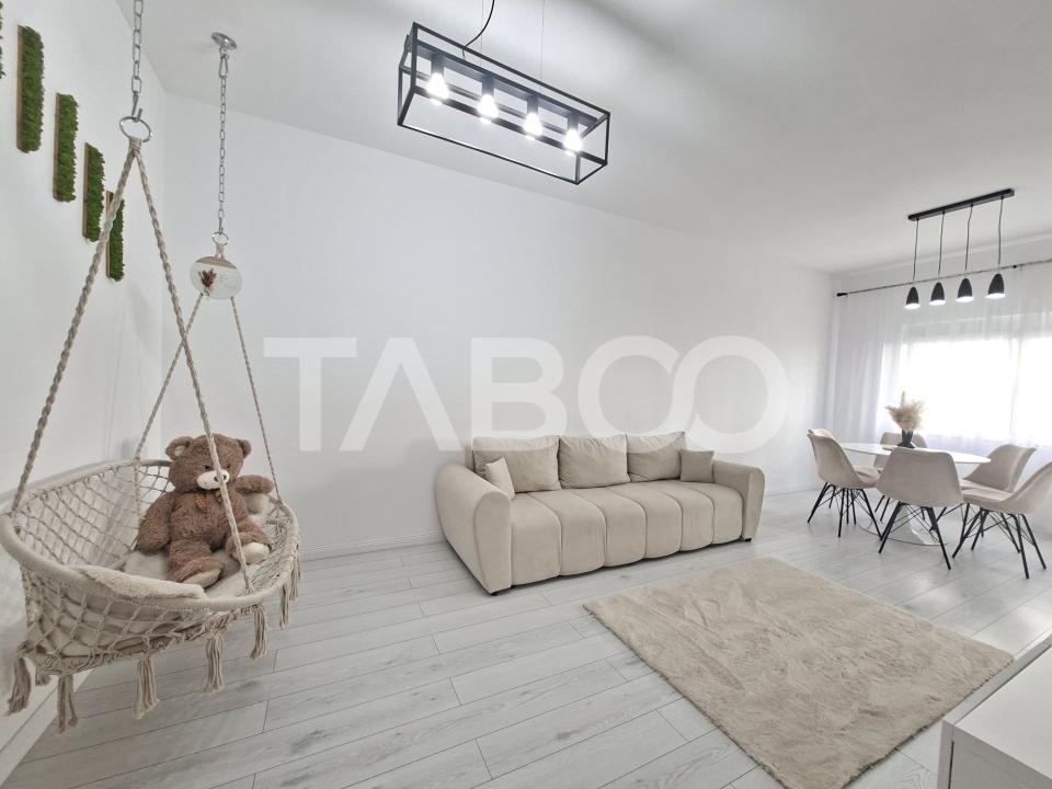 Apartament modern de inchiriat 2 camere balcon Mandra Sibiu