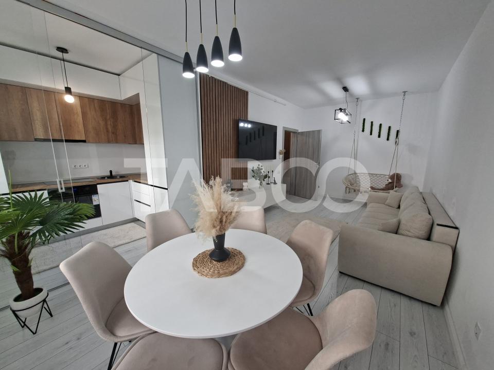 Apartament modern de inchiriat 2 camere balcon Mandra Sibiu