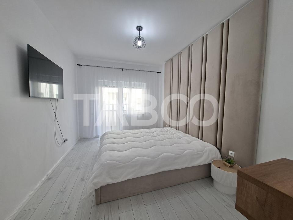 Apartament modern de inchiriat 2 camere balcon Mandra Sibiu
