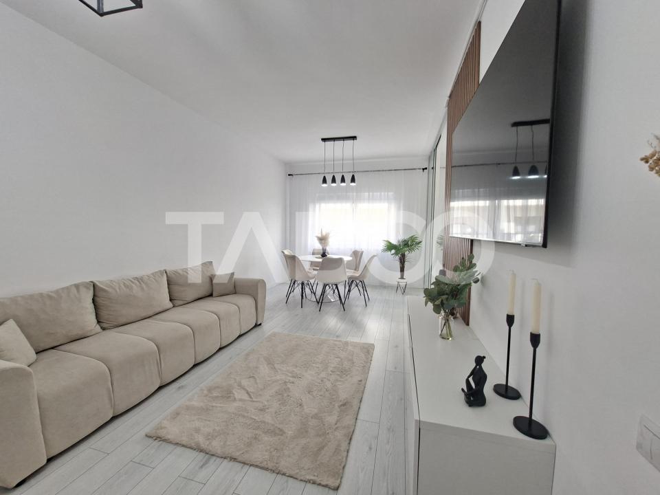 Apartament modern de inchiriat 2 camere balcon Mandra Sibiu