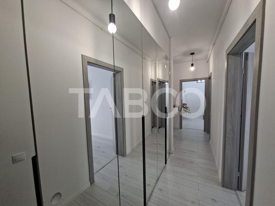 Apartament modern de inchiriat 2 camere balcon Mandra Sibiu