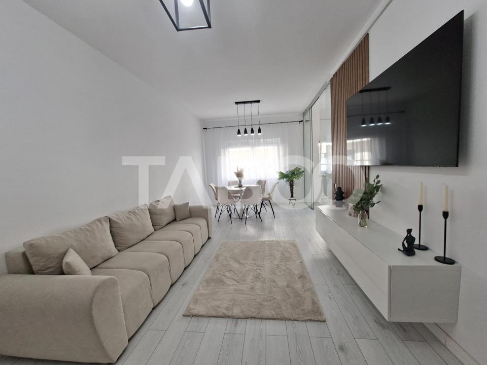 Apartament modern de inchiriat 2 camere balcon Mandra Sibiu