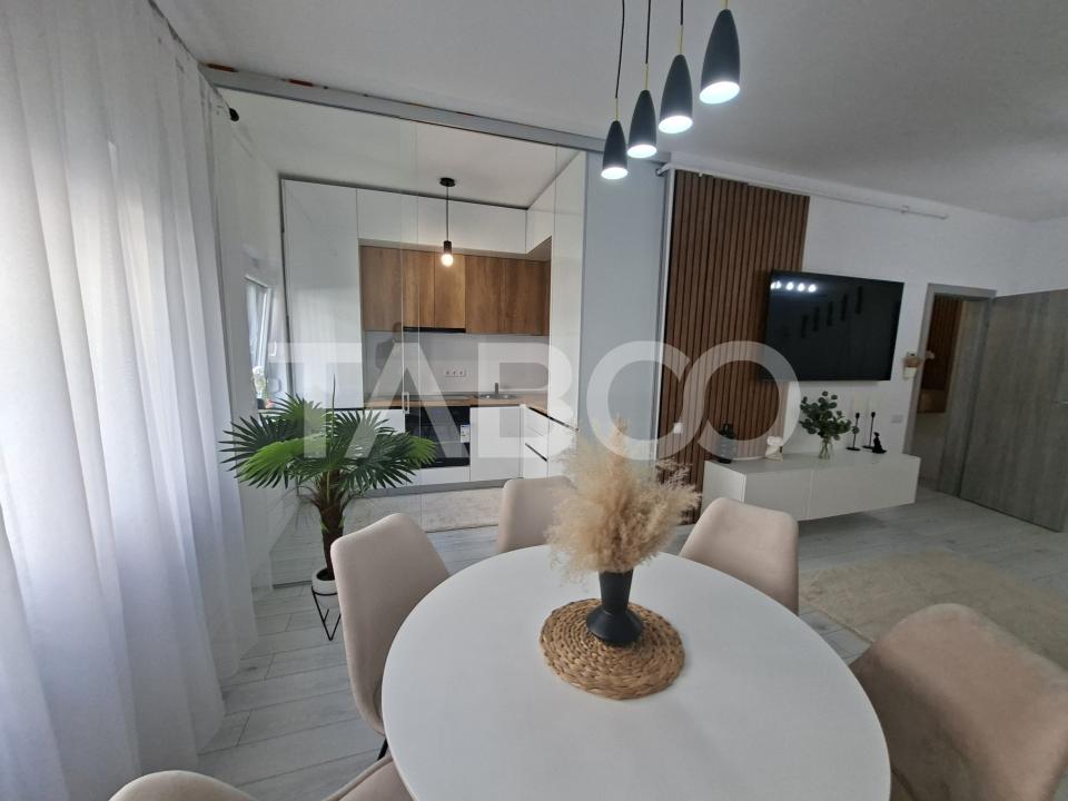 Apartament modern de inchiriat 2 camere balcon Mandra Sibiu