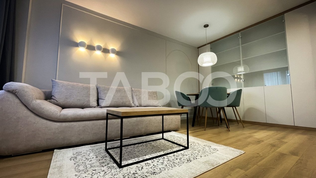 Apartament modern de inchiriat 2 camere etaj 2 balcon Piata Noua 