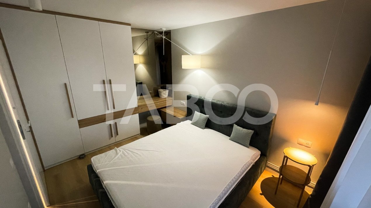 Apartament modern de inchiriat 2 camere etaj 2 balcon Piata Noua 