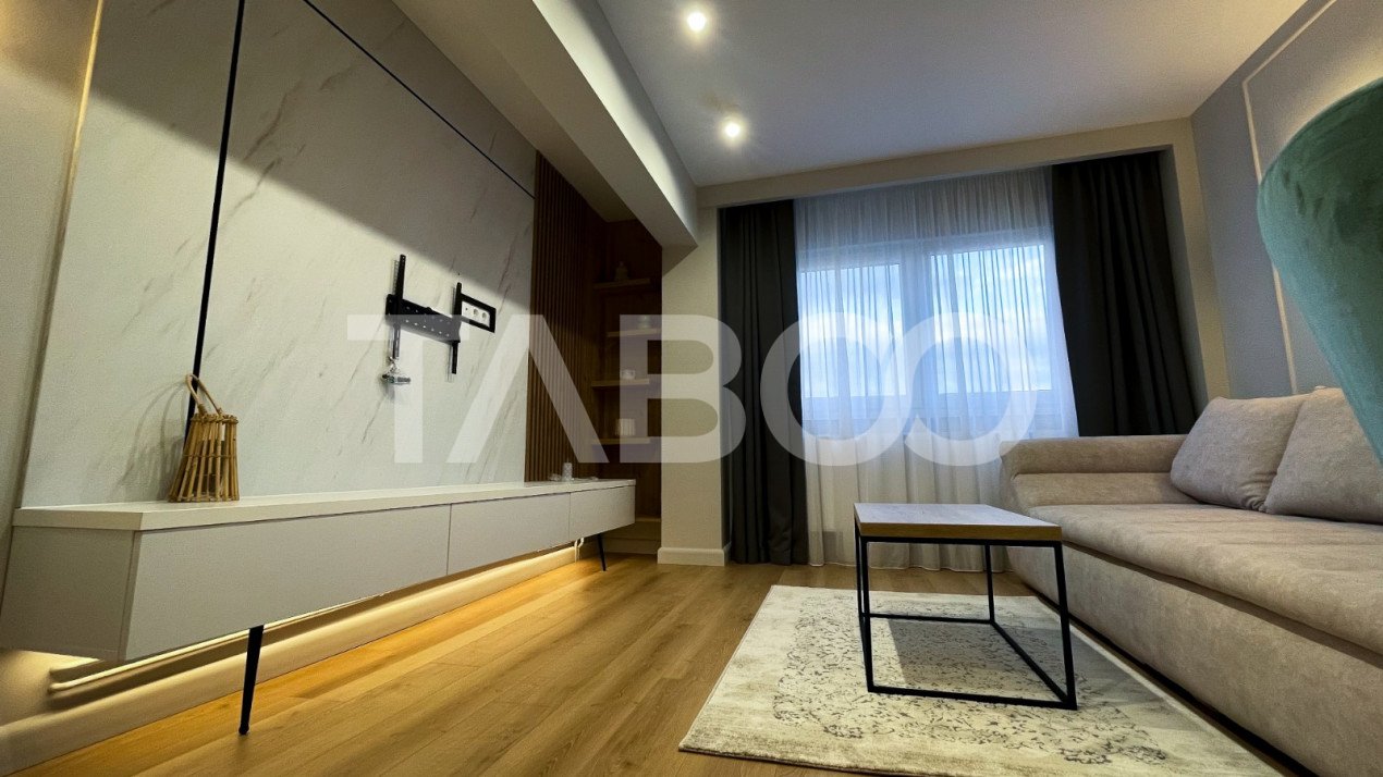 Apartament modern de inchiriat 2 camere etaj 2 balcon Piata Noua 