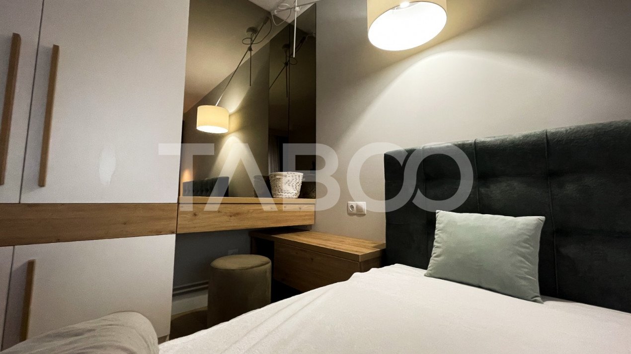 Apartament modern de inchiriat 2 camere etaj 2 balcon Piata Noua 