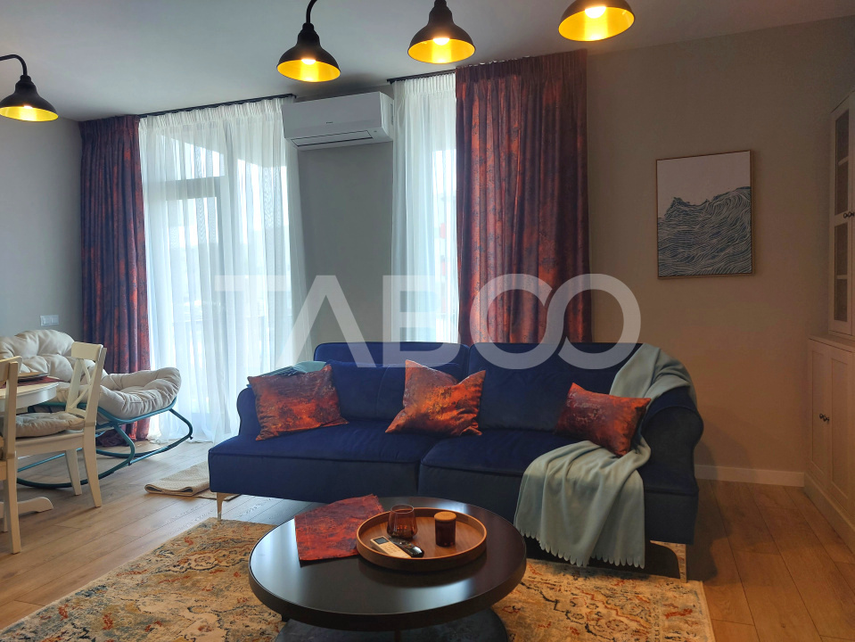 Apartament modern de inchiriat 3 camere 2 bai 2 balcoane loc parcare
