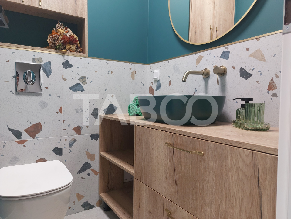Apartament modern de inchiriat 3 camere 2 bai 2 balcoane loc parcare