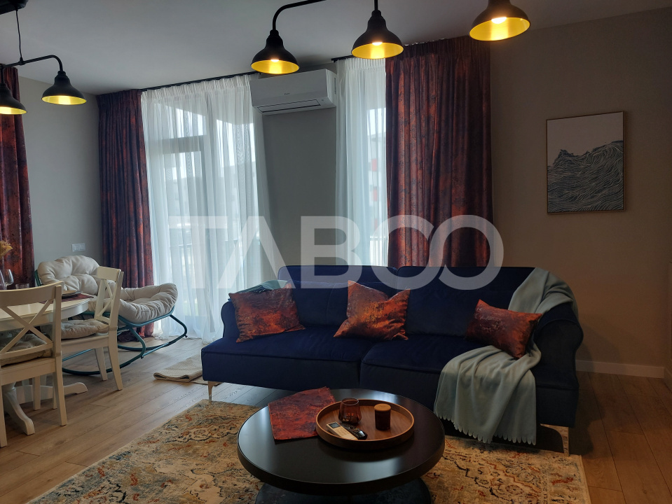 Apartament modern de inchiriat 3 camere 2 bai 2 balcoane loc parcare