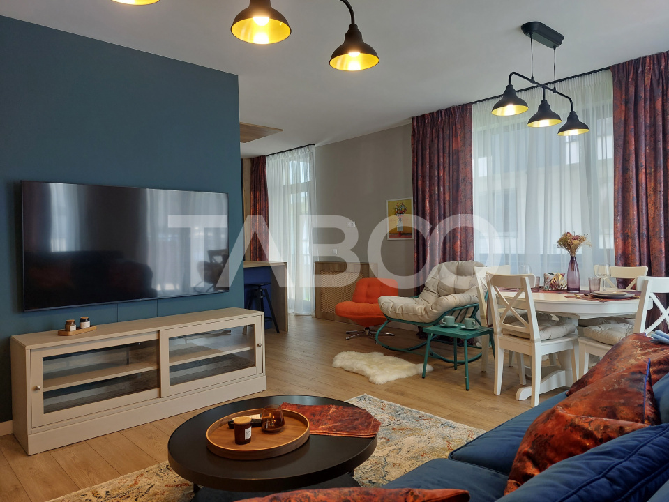 Apartament modern de inchiriat 3 camere 2 bai 2 balcoane loc parcare