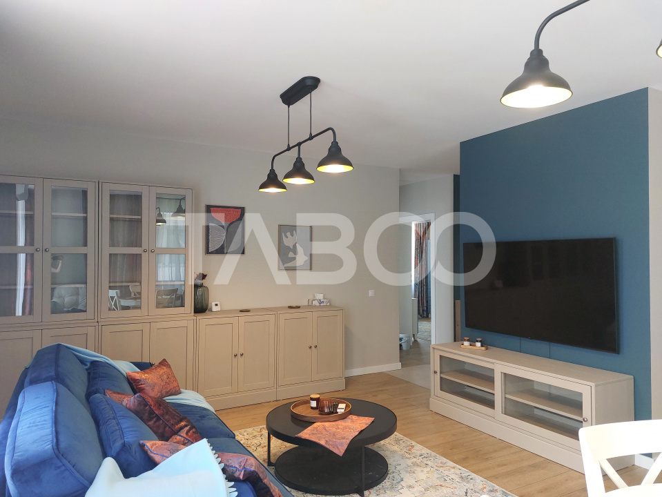 Apartament modern de inchiriat 3 camere 2 bai 2 balcoane loc parcare