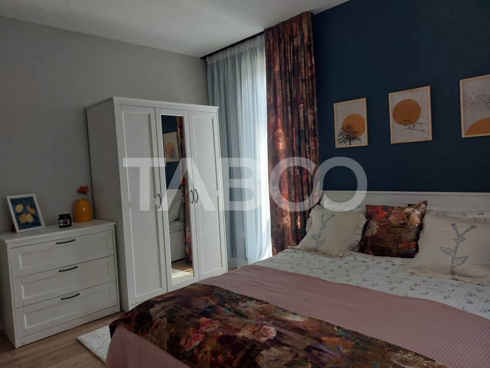 Apartament modern de inchiriat 3 camere 2 bai 2 balcoane loc parcare