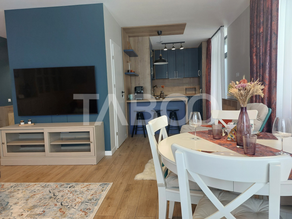 Apartament modern de inchiriat 3 camere 2 bai 2 balcoane loc parcare