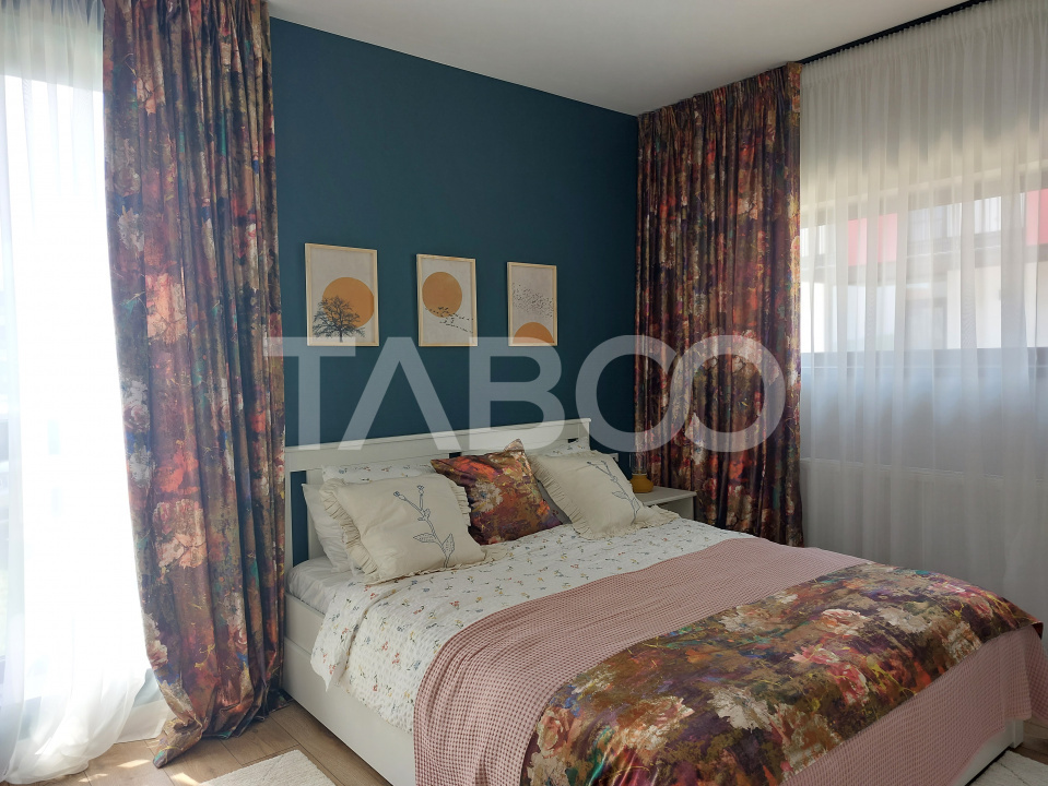 Apartament modern de inchiriat 3 camere 2 bai 2 balcoane loc parcare